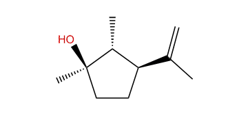 (1R,2R,3S)-1,2-Dimethyl-3-(prop-1-en-2-yl)-cyclopentan-1-ol